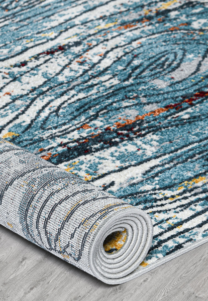 LYCRA EJ81A L.GREY D.BLUE 6 carpet-room
